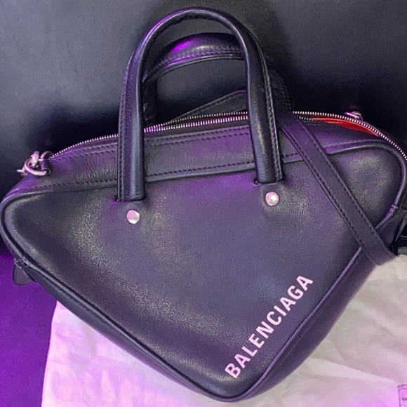 Balenciaga Triangle Bag, Black (Size Small) - Picture 8 of 9